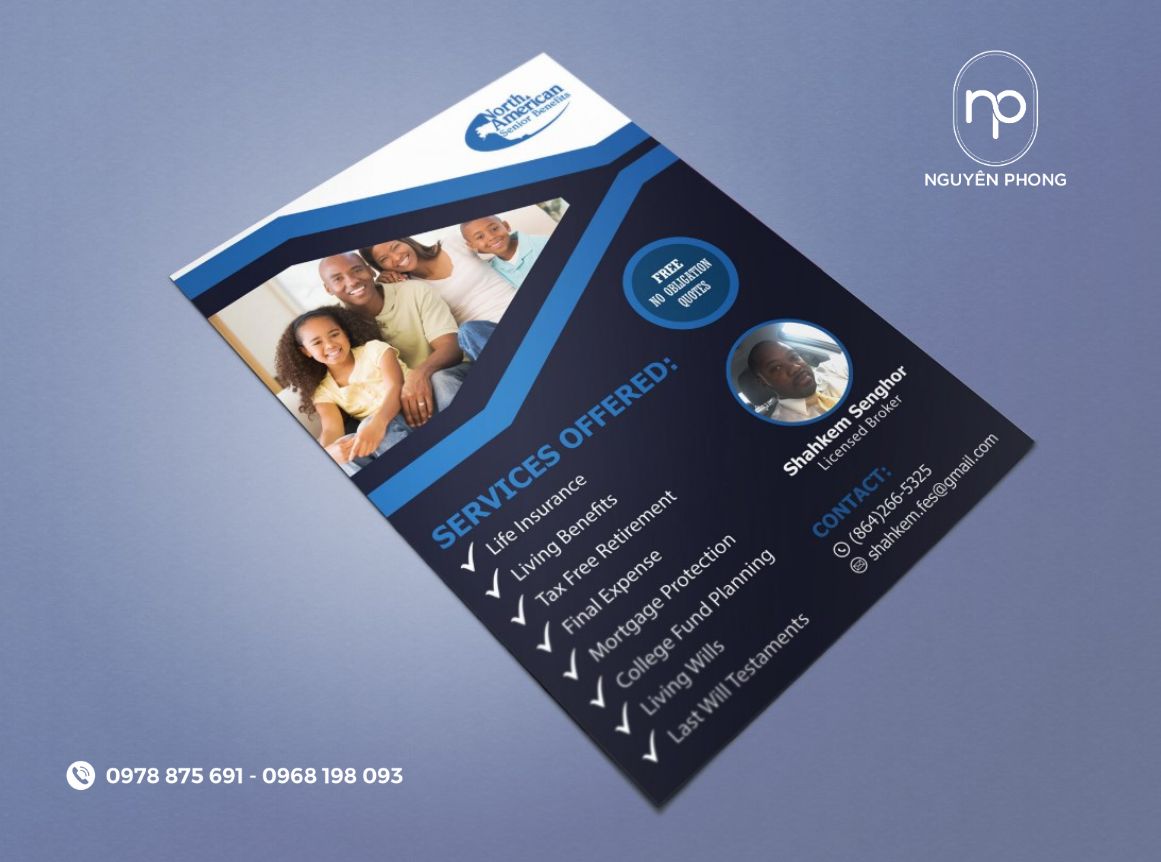 in tờ rơi chất liệu giấy mỹ thuật